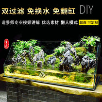 Surface-cylinder building View plant Rainforest ultra white material Package Skeleton Base Pendulum of Amphibious Eco-Cylinder Accessories Customised