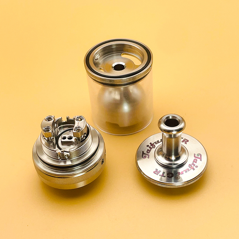 Typhoon Gtr Taifun Gtr 23mm Stainless Steel + Pctg Housing 510 Threaded Hardware Connector