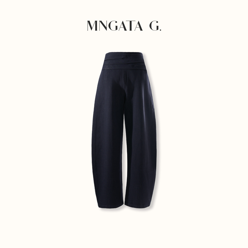 Gong Xiaoyan [Imported Denim] Mangata Four-Way Stretch High-Waisted Jeans 6061911