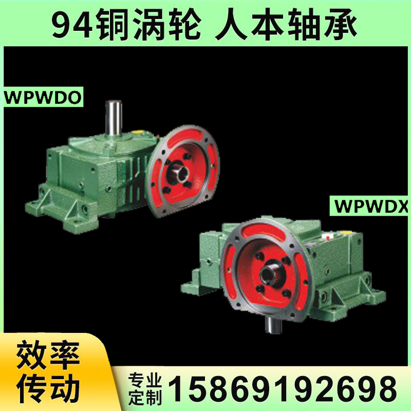 Worm gear reducer wpwdo wpwdx 40 50 60 70 80 100 120 135 Reducer