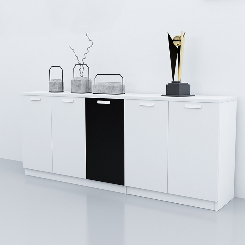 Office furniture dwarf wooden office file cabinet container simple modern office cabinet data file cabinet