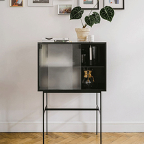 Valley and original light luxury Nordic wine cabinet Display cabinet Glass cabinet Locker side cabinet Entrance Household B & B ins cabinet