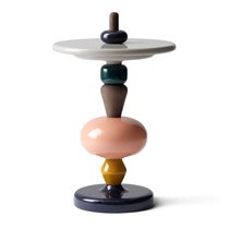 Valley and gourd Nordic light luxury coffee table Living room modern simple geometric ellipse designer creative sofa side table