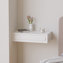  Valley and Nordic modern minimalist dresser Light luxury small apartment bedroom bedside table wall-mounted shelf Makeup table