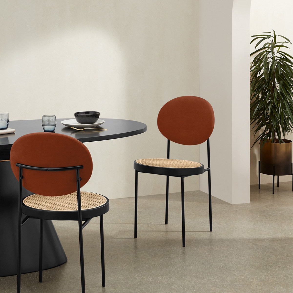 Valley and creative handmade rattan choreography chair dining room Home Creative Art Soft Bag Cushions Light Lavish Simplicity Chair