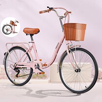 Feige folding bicycle ultra-light and portable 24-inch adult ladies small commute to work 22-inch college student bicycle