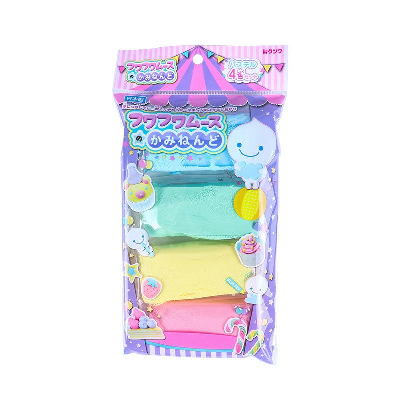 Japan imports KUSUWA may be king STAD children DIY mousse ultra-light rubber mud and mud quickly dry