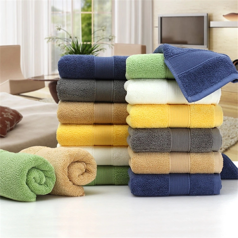 Outlet Foreign Trade Towel Bath Towels Suit Pure Cotton Adult Men And Women Increase Thickened Super Absorbent Soft Household Full Cotton