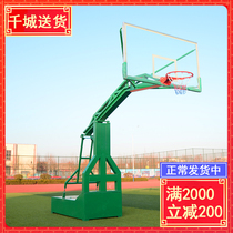 Lei Wing outdoor adult training basketball rack standard school basketball frame mobile adult blue ball rack home Outdoor