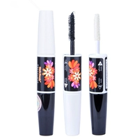 Mary Jiaren đích thực đôi mascara dài quyến rũ 6026 hoa trắng đen đôi đầu dày và không nở - Kem Mascara / Revitalash mascara lameila