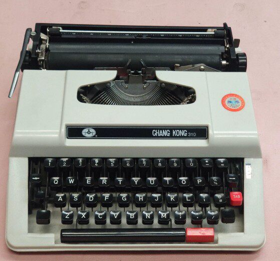 Long empty full English mechanical typewriter old mechanical typewriter-Taobao
