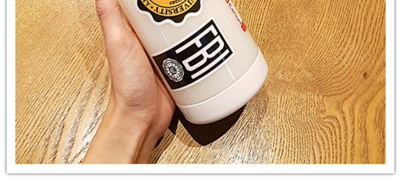Cốc nước nhựa Nữ sinh viên dễ thương Cốc tay Ins Chai nước di động Cậu bé sáng tạo Hàn Quốc Cốc nhựa đơn giản