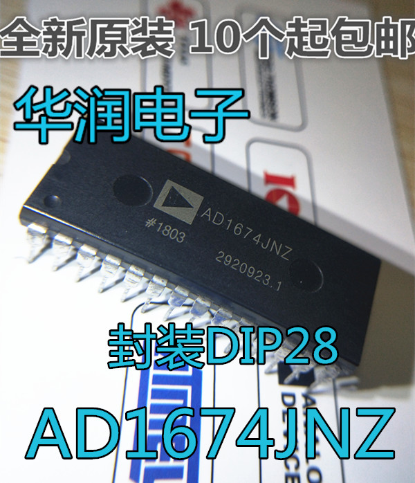 AD1674JNZ AD1674JNZ DIP28 AD1674 12 AD1674 bits-digital converter ADI brand new spot quality good straight beat