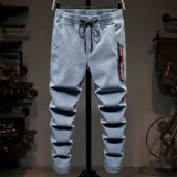 贝勒犀牛 Осенние джинсы, многоцветные штаны, эластичная талия, подходит для подростков