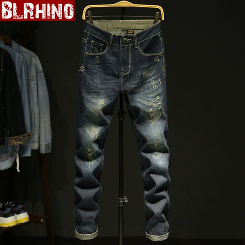 Летние джинсы, ретро штаны, свободный прямой крой