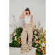 BeerBro American wasteland style hot girl overalls women's high street hiphop hip hop camouflage wide leg pants trendy