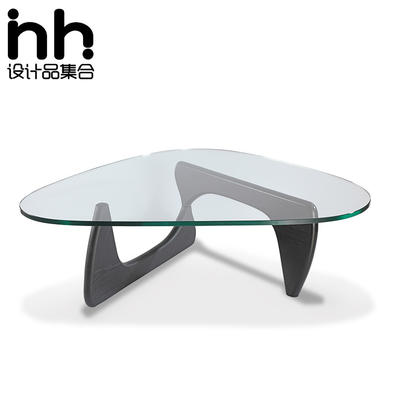 Noguchi Yong Tea Table Nordic Creativity Small House Tempered Glass Coffee Table Modern Minimalist Designer Furniture Tea Table