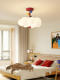 Memphis Style Children's Room Ceiling Lamp Led Eye Protection Cloud Lamp Creative Colorful Bedroom Study Tea Room Dining Room Lamp