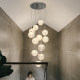 Loft Apartment Chandelier Modern Minimalist Villa Light Luxury Duplex Corner Long Staircase Chandelier 2022 New Model