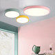 Nordic Bedroom Ceiling Light, Macaron Round Light, Living Room Light, Balcony Corridor Light, Simple Colorful Led Children's Room Light