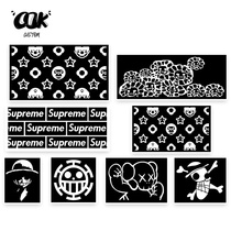 DDK sneaker customization DIY sneaker customization template hand-painted spray-painted self-adhesive kaws barb masking sticker template