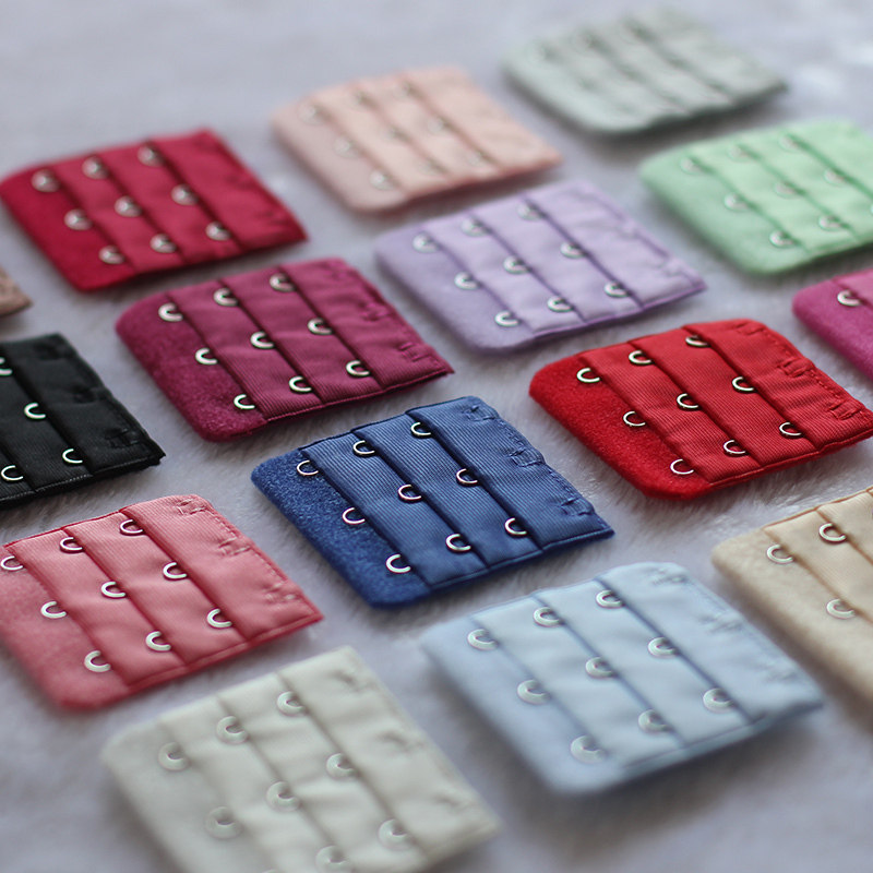 3-pack two-three-breasted underwear extension buckle Four-five bra extension buckle Back growth connection buckle adjustment buckle