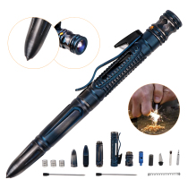 Titanium alloy equipment Divine Instrumental Magnesium Stick Fight Fire Stone Anti-Pen Multifunction Warfare Pen Outdoor Courtson EDC Tool Pen