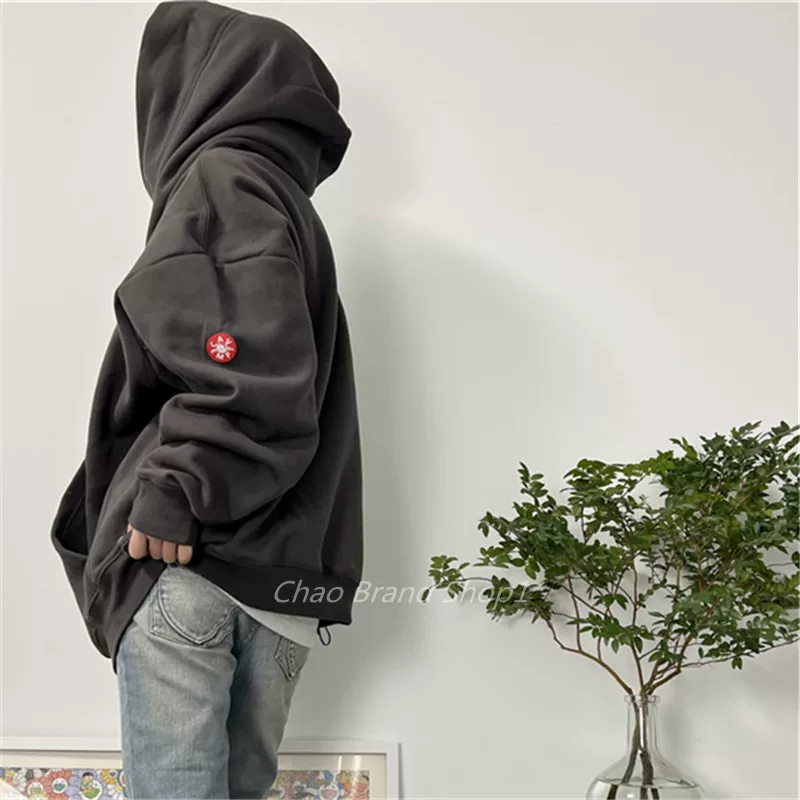 CAV EMPT C.E CAVEMPT CE разборные тяжелые функциональные функции, красивый мужской худи-свитер-кенгуру