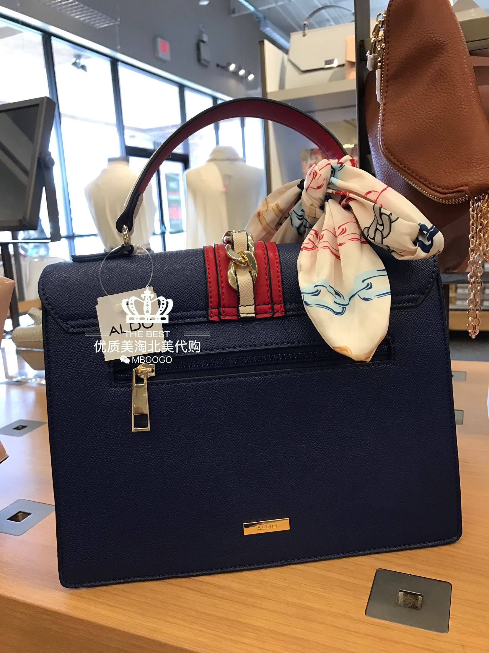 [USD 121.49] Aldo women's handbag crossbody scarf bag Wholesale from