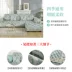 Bốn mùa vải lanh sofa đệm vải chống trượt Ghế sofa da phong cách châu Âu hiện đại tối giản khăn sofa tùy chỉnh bọc sofa - Ghế đệm / đệm Sofa