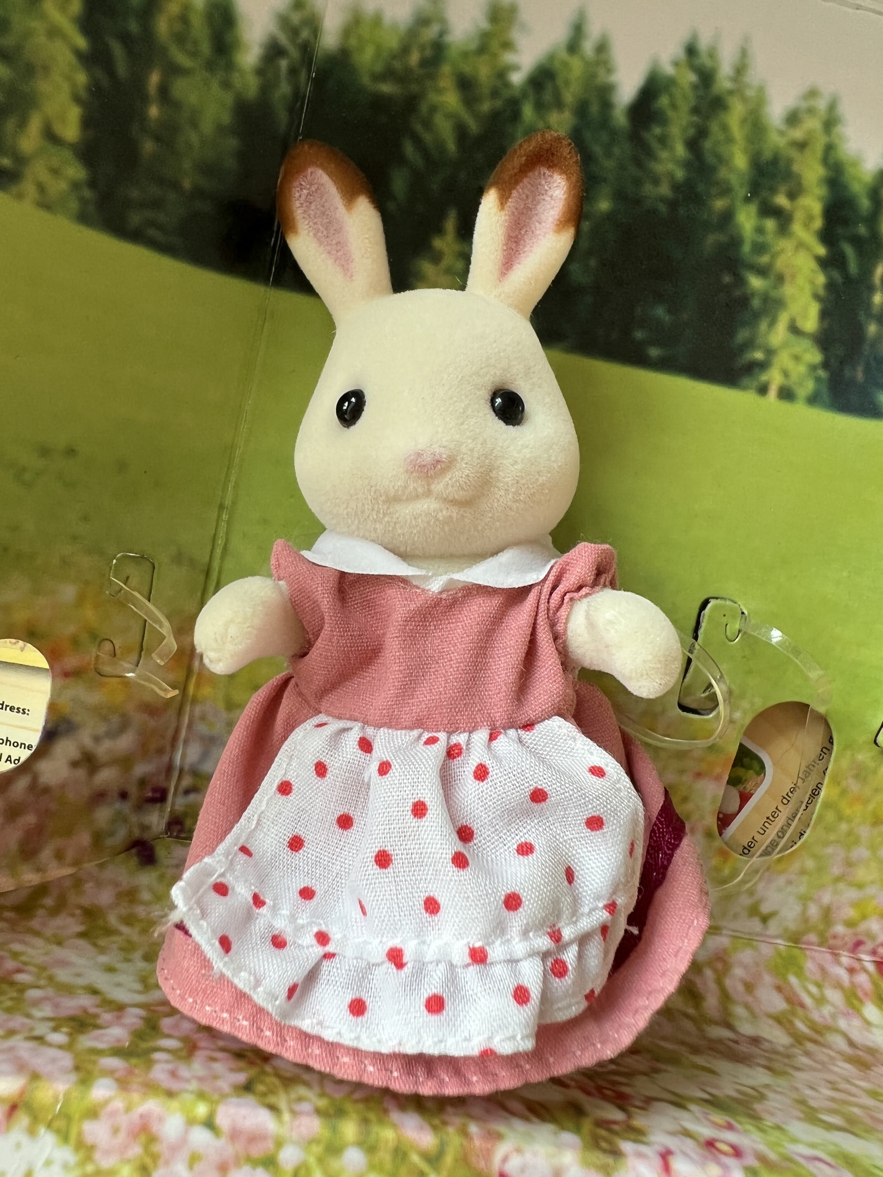 Игрушки для кукольных домиков 日本epoch 森林家族玩具 sylvanian families 巧克力兔妈妈