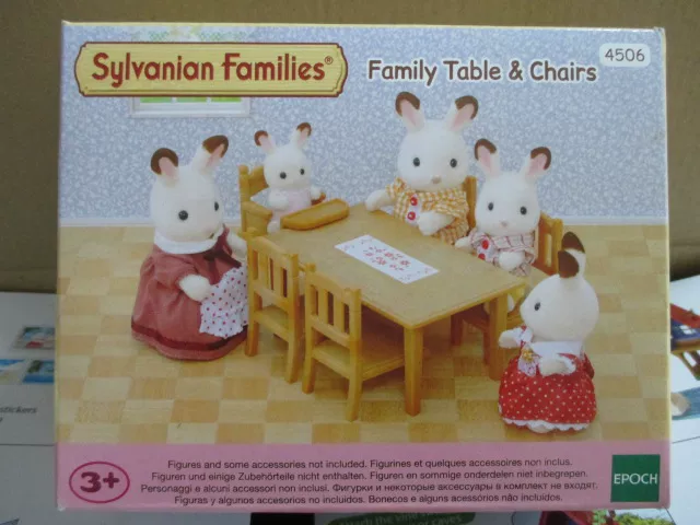 Японский EPOCH лесной семейный набор игрушек sylvanian families обеденный стол набор