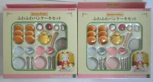 Японская эпоха семейных игрушек Sylvanian Families Pancake набор