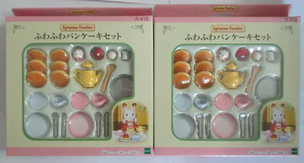 Японская эпоха семейных игрушек Sylvanian Families Pancake набор