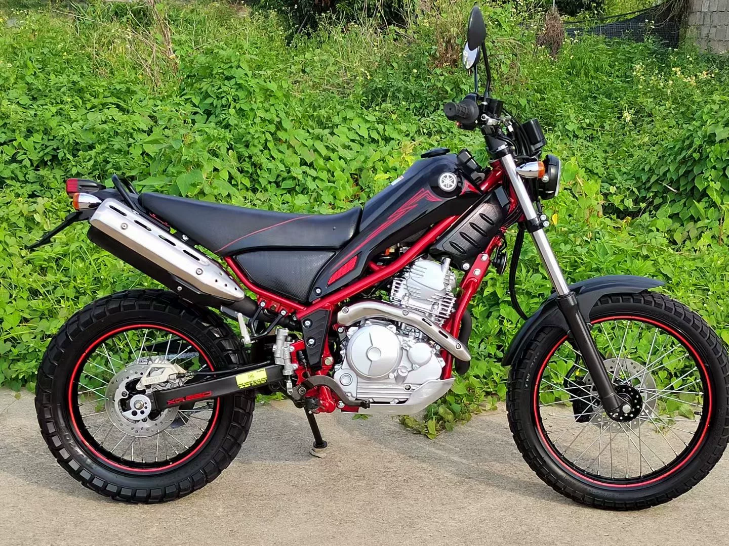 Импортированная Yamaha Magic 250CC Горный внедорожник Boshier CQR Rally Радио Мотоцикл