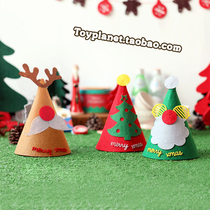 (Welfare) Creative Christmas Party Hat Elk Christmas Tree Santa Decoration Decoration