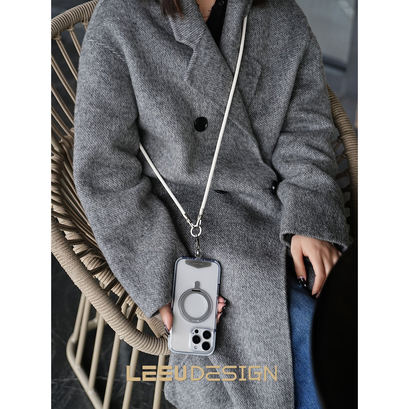 6mm Titanium-Colored Leather Strap Crossbody Long Leather Phone Lanyard Portable Phone Chain Long Outdoor Anti-Lost 6mm Titanium-Colored Leather Strap Crossbody Long Leather Phone Lanyard Portable Phone Chain Long Outdoor Anti-Lost