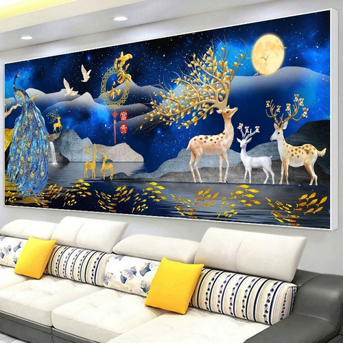 Бриллиантовая живопись 2023 Новая полная алмаза.