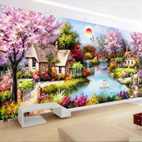 Алмазная картина, полная бриллиантов, гостиная, простая современная точка, алмазная вышивка крестиком, пейзаж, 2024, новый стиль, алмазная вышивка, кирпич и камень, шоу, спальня