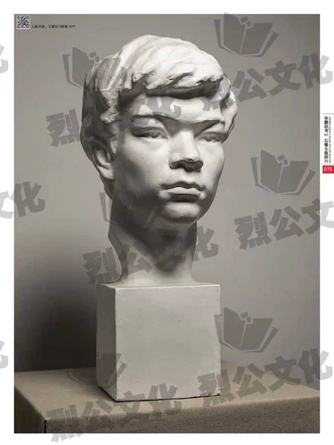 Битва за боевой вступительный экзамен 6 штукатурка Аватар Фотографии 2022 Лигунг культура Чжоу Ренчао Го Хонгуанг Эскиз Гипс Фукс Сливает мышечное лицо лица Активно