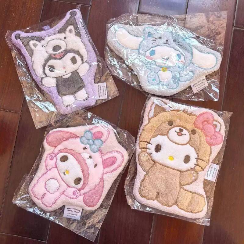 New Hellokitty, My Melody, Cinnamoroll, Kuromi High-Quality Towels That Absorb Water and Do Not Shed Lint for the Bathroom