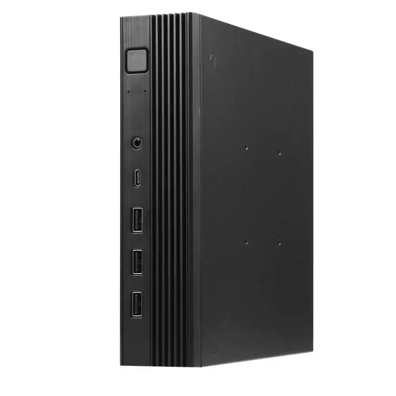 Корпус миниатюрного ПК SKTC TX06, тонкий Itx корпус, бесшумный промышленный контроль, пальчиковый компьютер, мини-формат, высокая тыльность