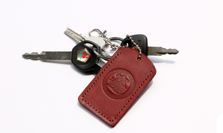 Handmade da retro thẻ xe buýt nhỏ bộ da siêu mỏng mini mini thẻ tùy chỉnh lettering gói thẻ bao đựng thẻ học sinh