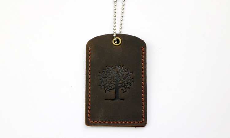 Làm bằng tay da thẻ nhỏ bộ da keychain nhỏ xe buýt thẻ bộ bạch tuộc thang máy kiểm soát truy cập thẻ bìa ví nữ mini