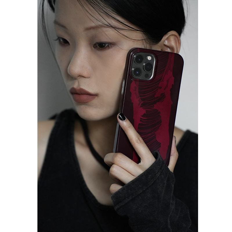 Jiang classmate Gothic series mobile phone protective case is suitable for Apple 14 new iphone13promax anti-fall 12