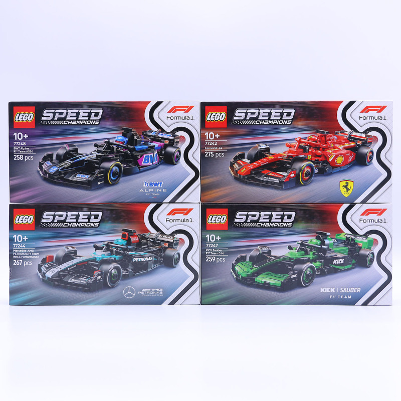Lego Speed Racing Car 77252F1 Movie 77242 Ferrari/77244/77243/77247