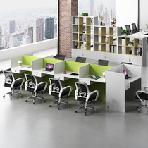 Staff Electric Pin Desk Combination single office table and chair simple station table staff Screen Screen Cassette Customized Table