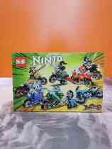 Ledo A8108-1 Mindy ninja motorcycle combined dragon family Order boy building blocks assembled puzzle toy