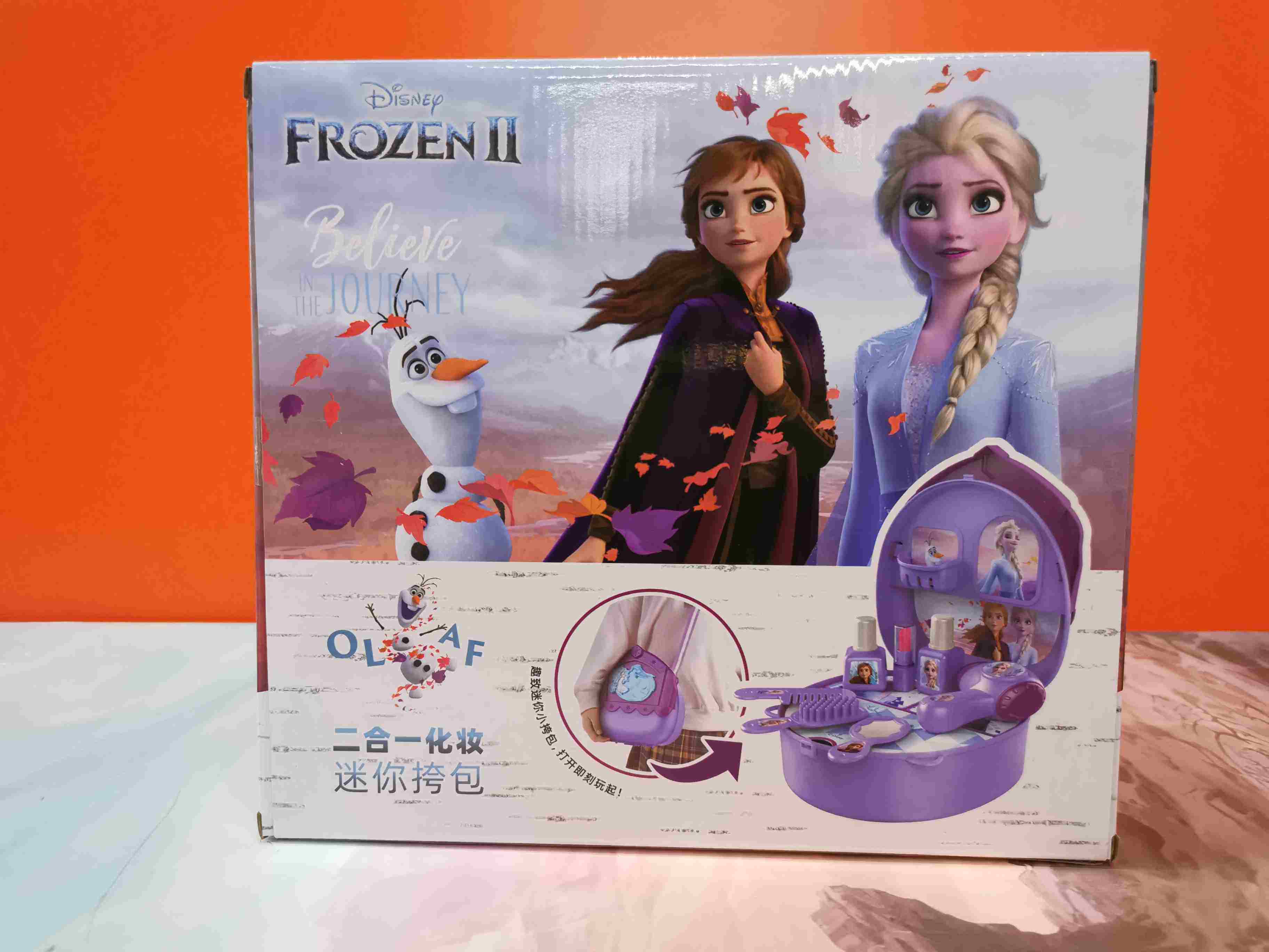 Vann-up D8901 small satchel with ice and snow makeup bag Children dressed as Home Wine Toy Bag Princess Fashion Makeup Bag Baby 3