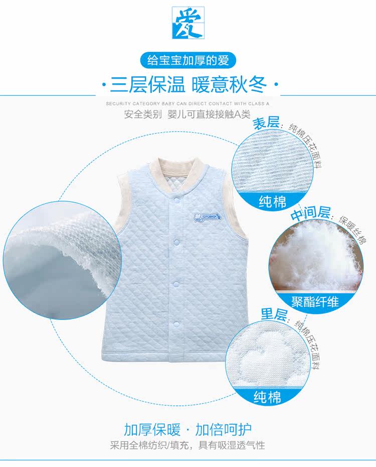 Gilet enfant COTTONSHOP en coton - Ref 2069397 Image 10